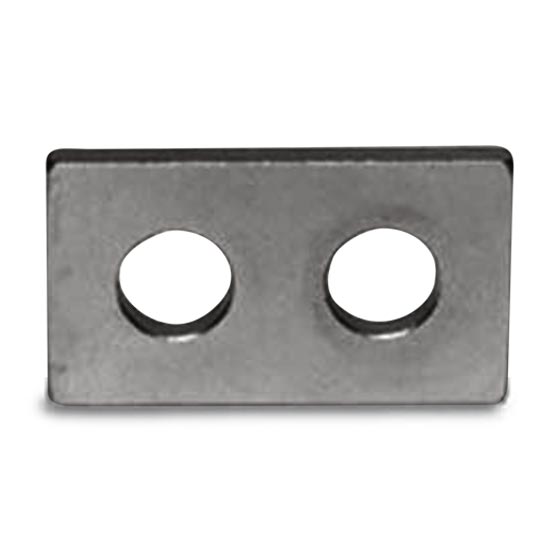 spacer plate for beam load cells
