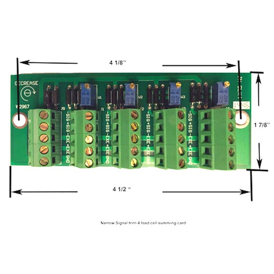 V2967 JN-CLX4 W2967 summing card