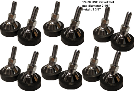 Swivel Scale Foot 1/2-20 UNF pack (12) swivel beam foot Prime scale