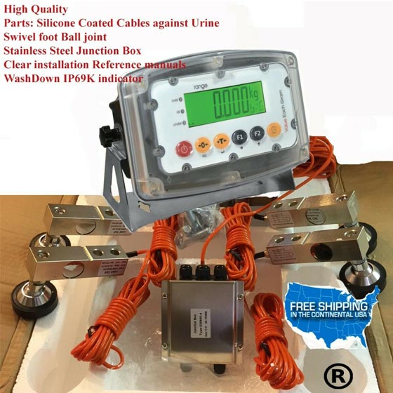 Livestock scale kit waterproof