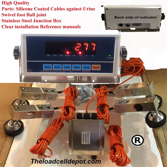 Livestock Scale Kit MS-520 Livestock Scale Kit MS-520 Livestock scale kit Cattle Hog scale kit